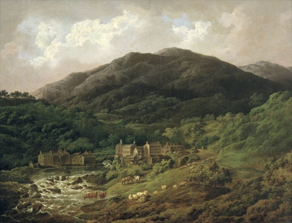 Detail of Backbarrow Cotton Mill by Charles Towne