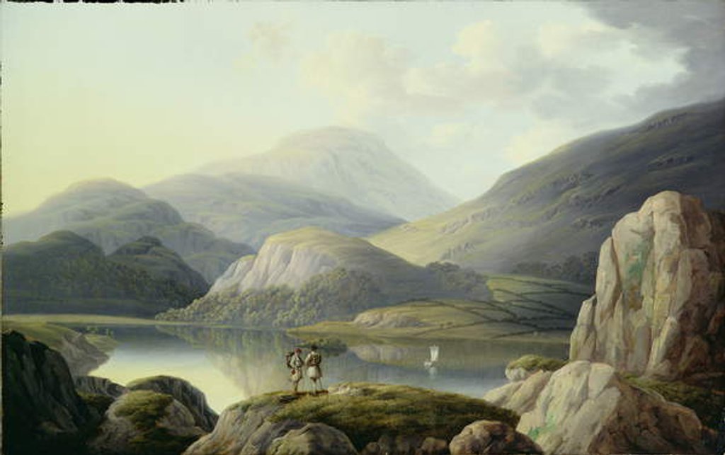 Detail of Ullswater Head, Cumberland by Joseph Francis Gilbert