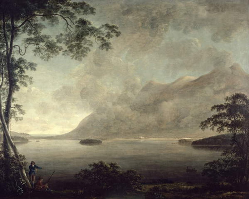 Detail of View of Derwentwater by Anthony Devis