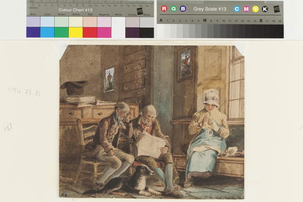 Detail of Group at Brathay Hall by John Harden