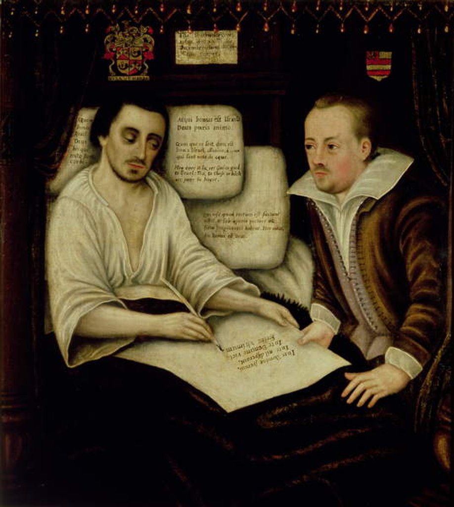 Detail of Thomas Braithwaite of Ambleside making his Will by English School