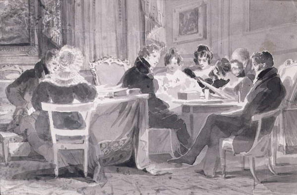 Detail of Group at Brathay by John Harden