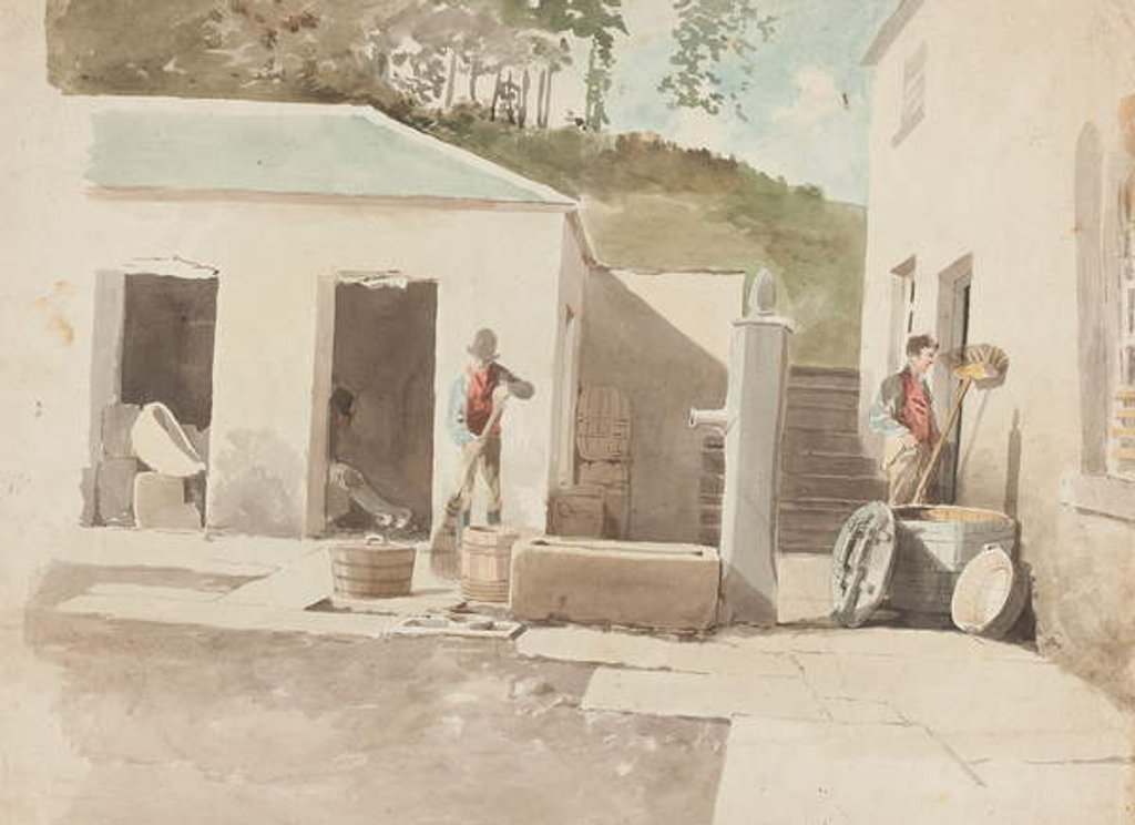 Detail of Brathay Yard, Lake District, Cumbria by John Harden