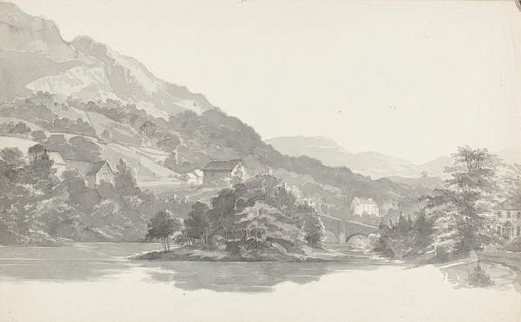 Detail of Bridge, lake District, Cumbria by John Harden