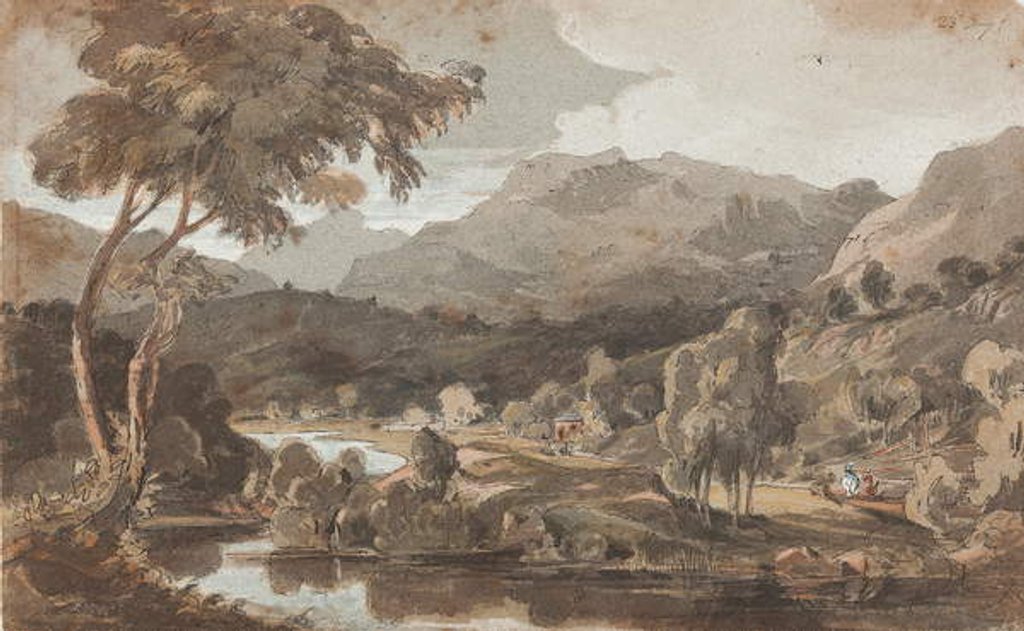 Detail of Elter Water, Lake District, Cumbria by John Harden