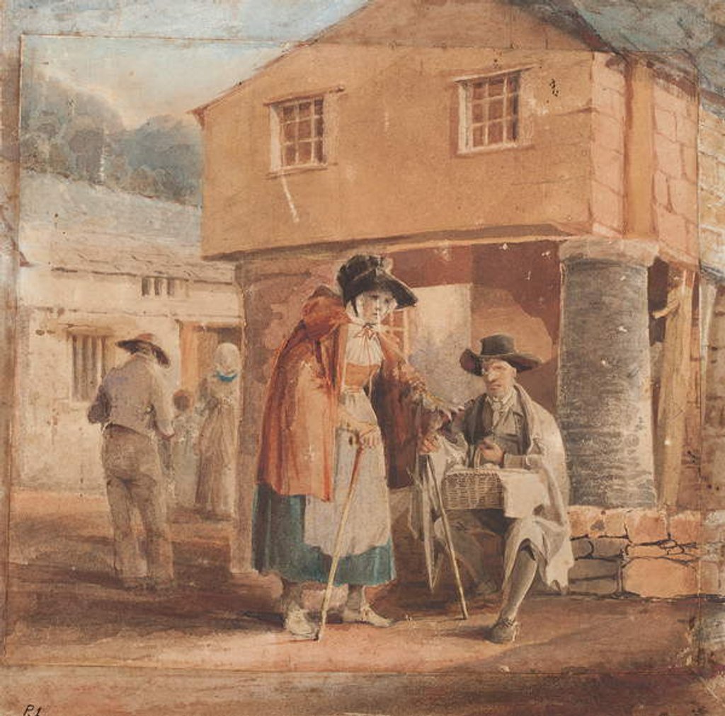 Detail of Marketplace by John Harden