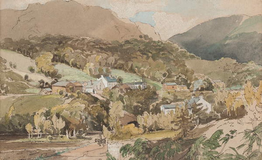 Detail of Clappersgate, 1812 by John Harden