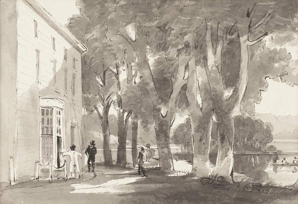 Detail of Ferry, 1814 by John Harden