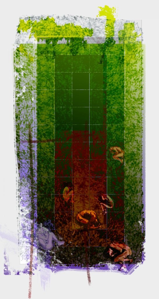 Detail of Genesis Day 6: Man, 2014 by Francois Domain