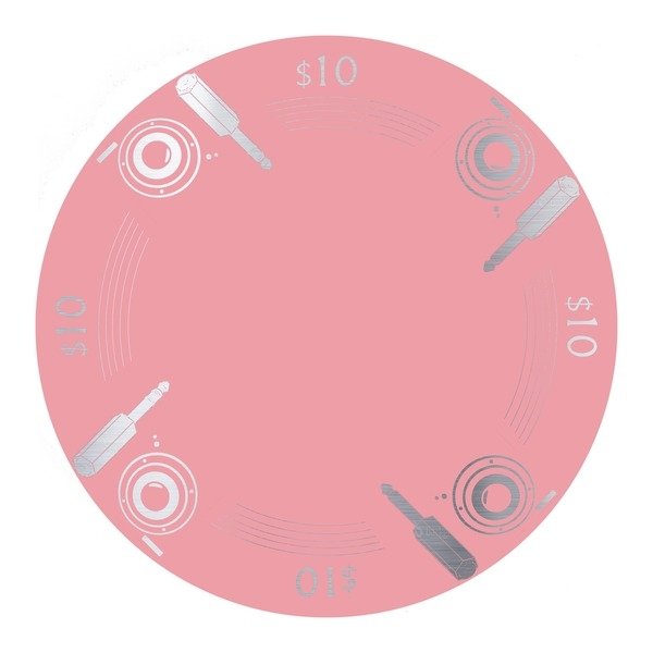 Detail of PokerChip , 2015 by Francois Domain