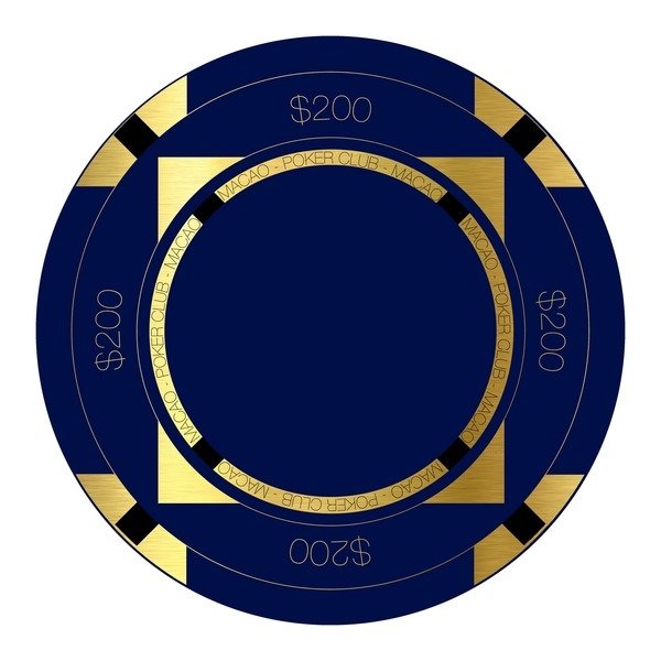 Detail of PokerChip , 2015 by Francois Domain