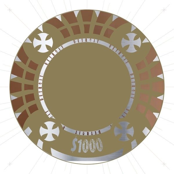 Detail of PokerChip , 2015 by Francois Domain