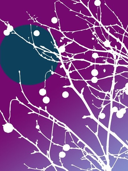 Detail of Winter is coming, 2016 by Francois Domain