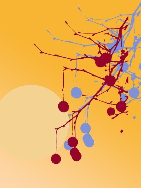 Detail of bloody summer, 2016 by Francois Domain