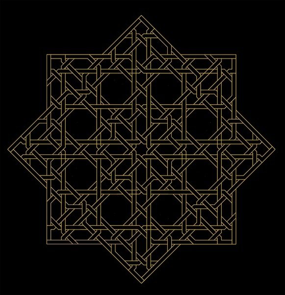 Detail of Maze, 2016 by Francois Domain