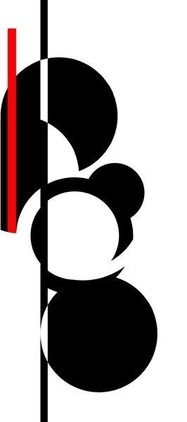 Detail of Treble Clef, 2016 by Francois Domain