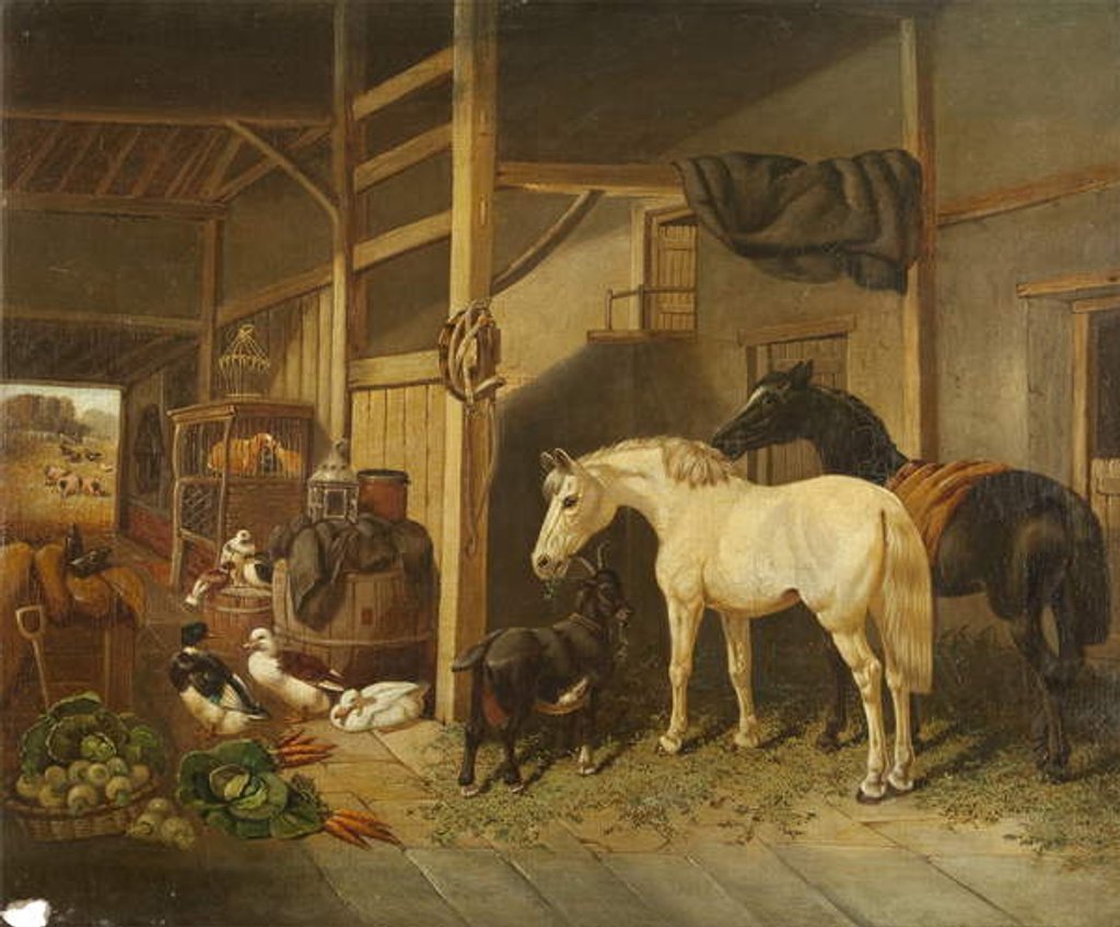 Detail of A Stable Interior by Joseph Clark