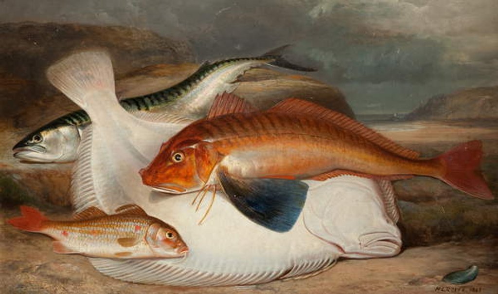 Detail of The Catch by Henry Leonidas Rolfe
