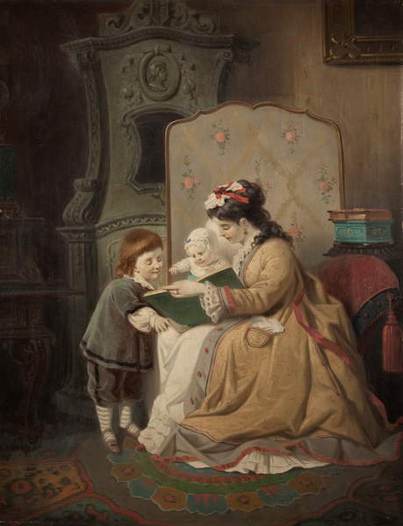 Detail of Interior Scene by Mazastini Mazastini