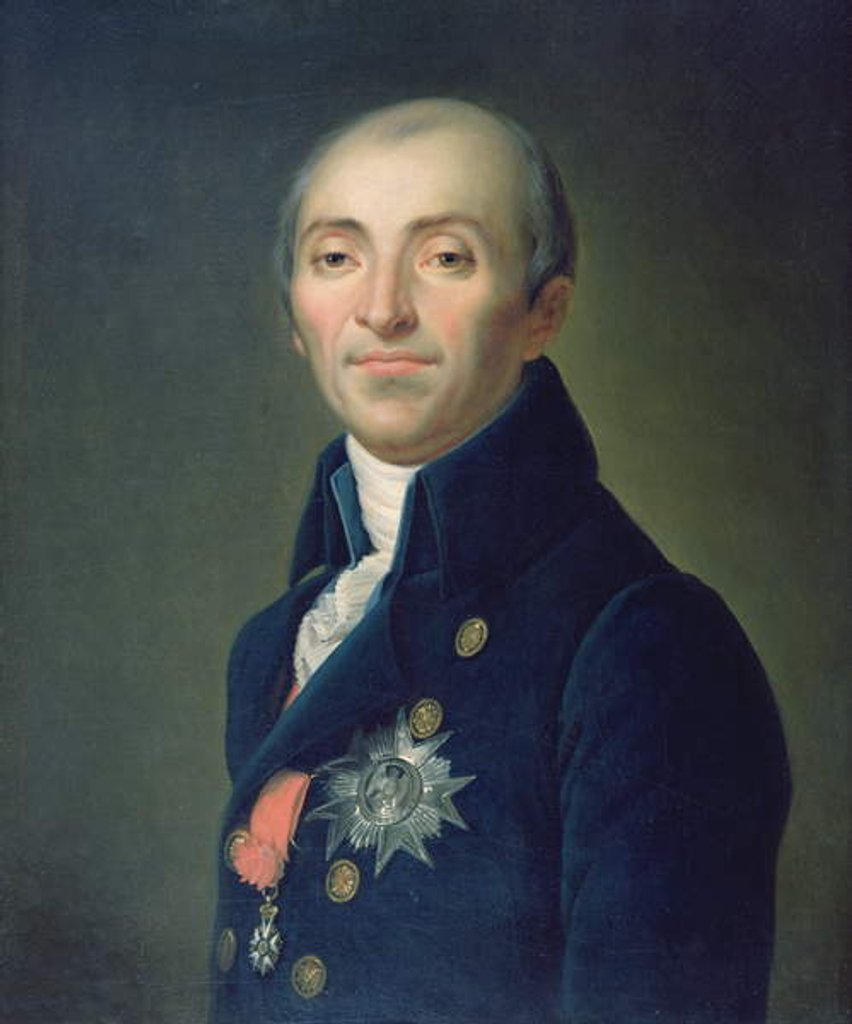 Detail of Bernard Germain Etienne de Laville Comte de Lacepede, 1842 by Paulin Jean Baptiste Guerin