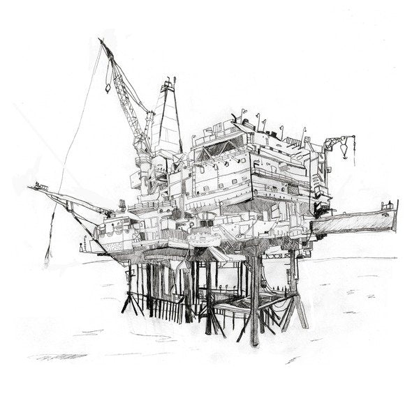 Detail of Rig, 2012 by Pat Macdonald