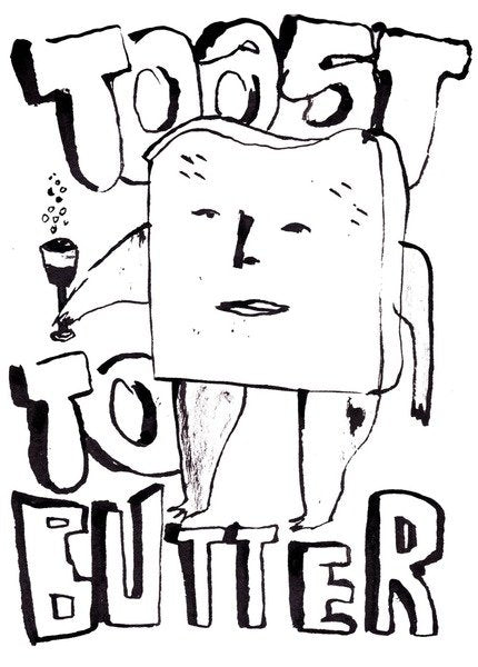 Detail of Toast, 2014 by Pat Macdonald