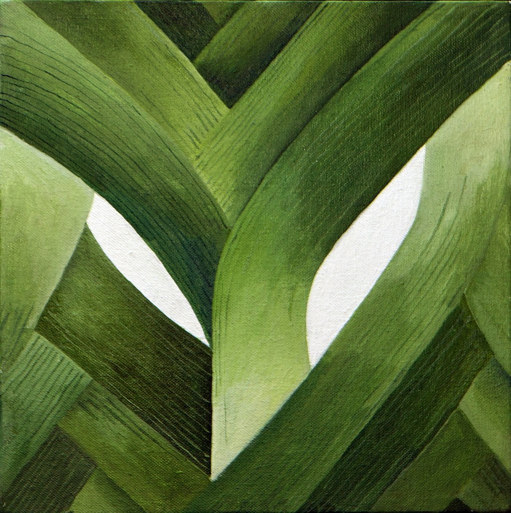 Detail of Leeks, 2013 by Jennifer Abbott