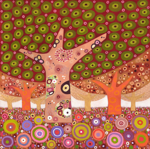 Detail of Frogspawn trees, 2010 by David Newton