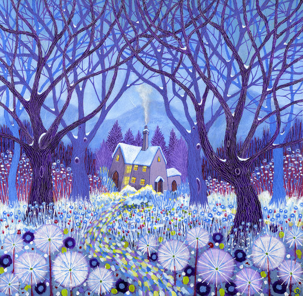 Detail of Winterlands, 2012 by David Newton