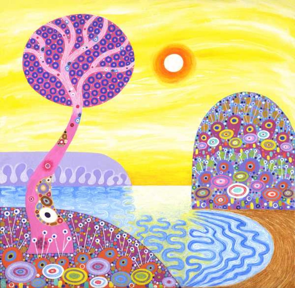 Detail of Sunset Cove, 2016 by David Newton