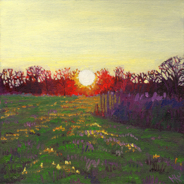 Detail of Path of Light, 2013 by Helen White