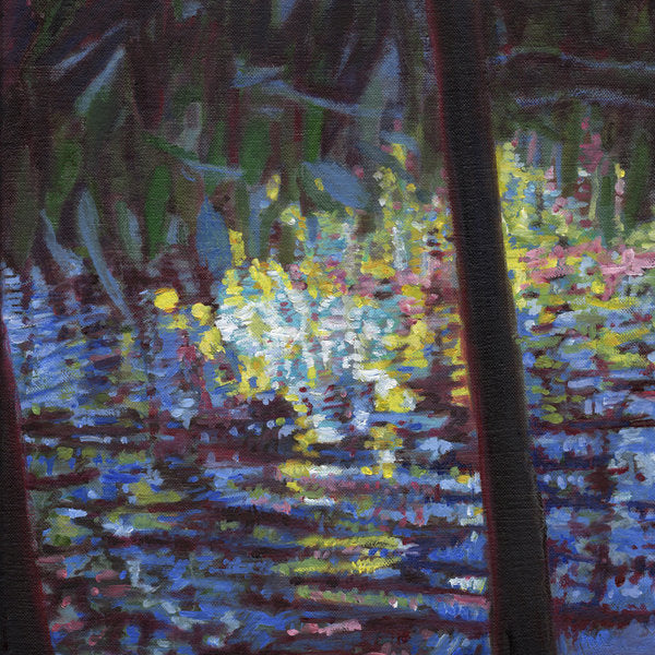 Detail of Giverny V, 2014 by Helen White