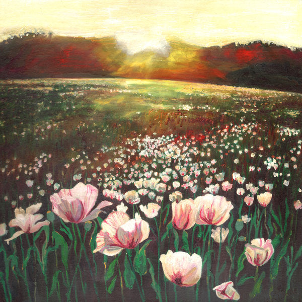 Detail of Love Swept Lands, 2015 by Helen White