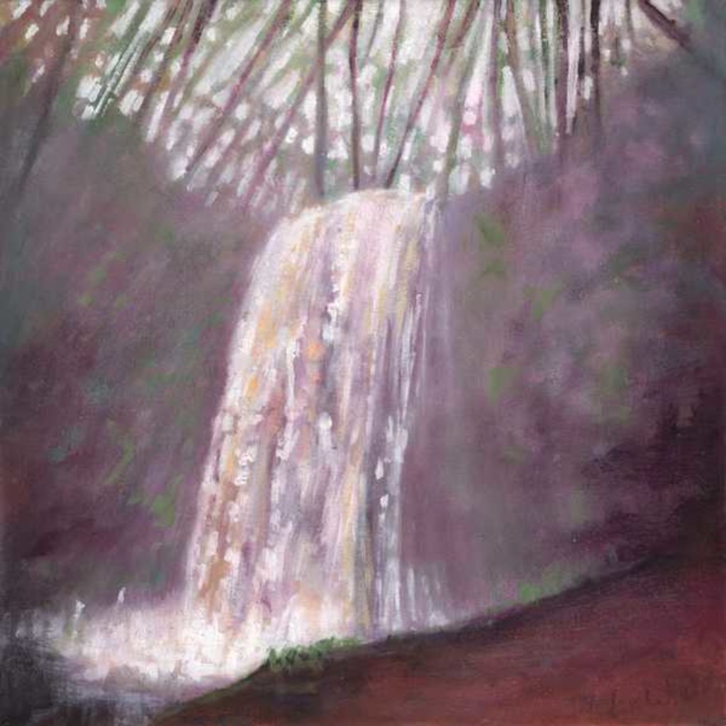 Detail of Waterfall IV, 2016 by Helen White