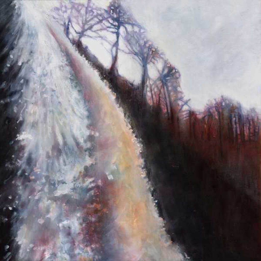 Detail of Waterfall V, 2016 by Helen White