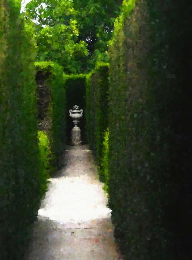 Detail of Secret Place, 2018 by Helen White