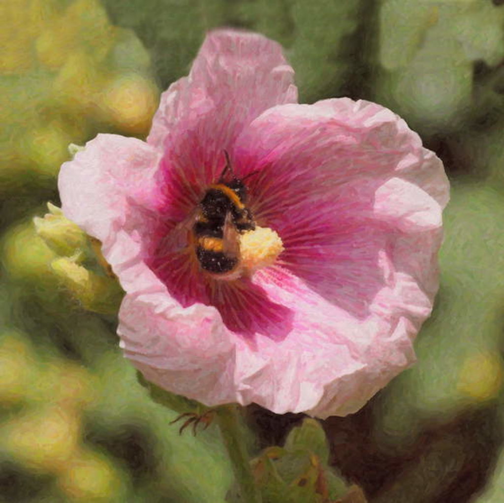 Detail of Rolling in nectar, 2017 by Helen White