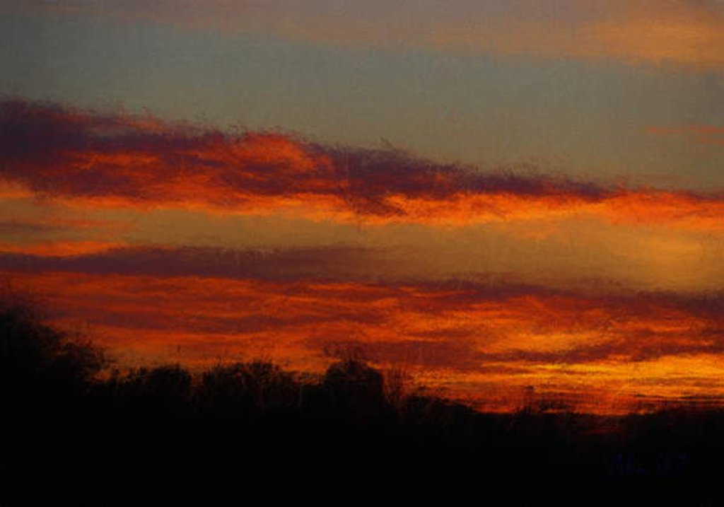 Detail of After Turner VII, 2018 by Helen White