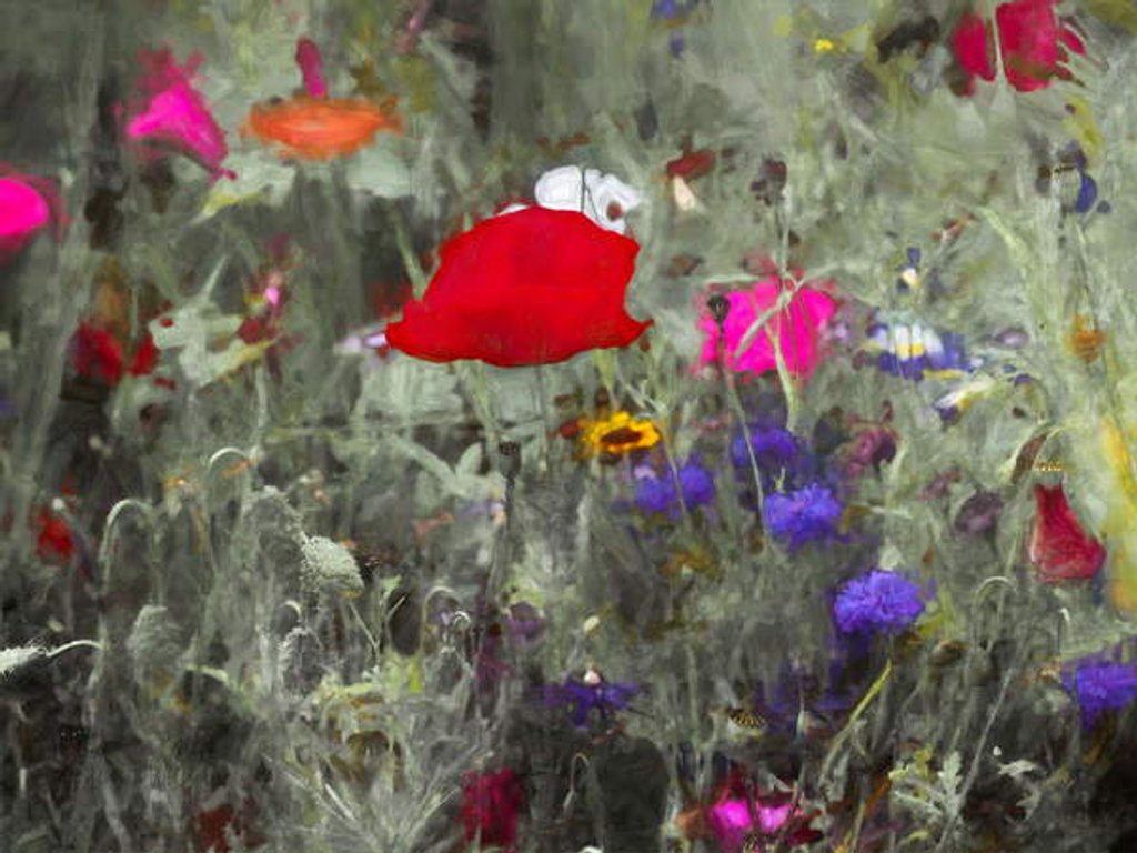 Detail of Wild, 2019 by Helen White