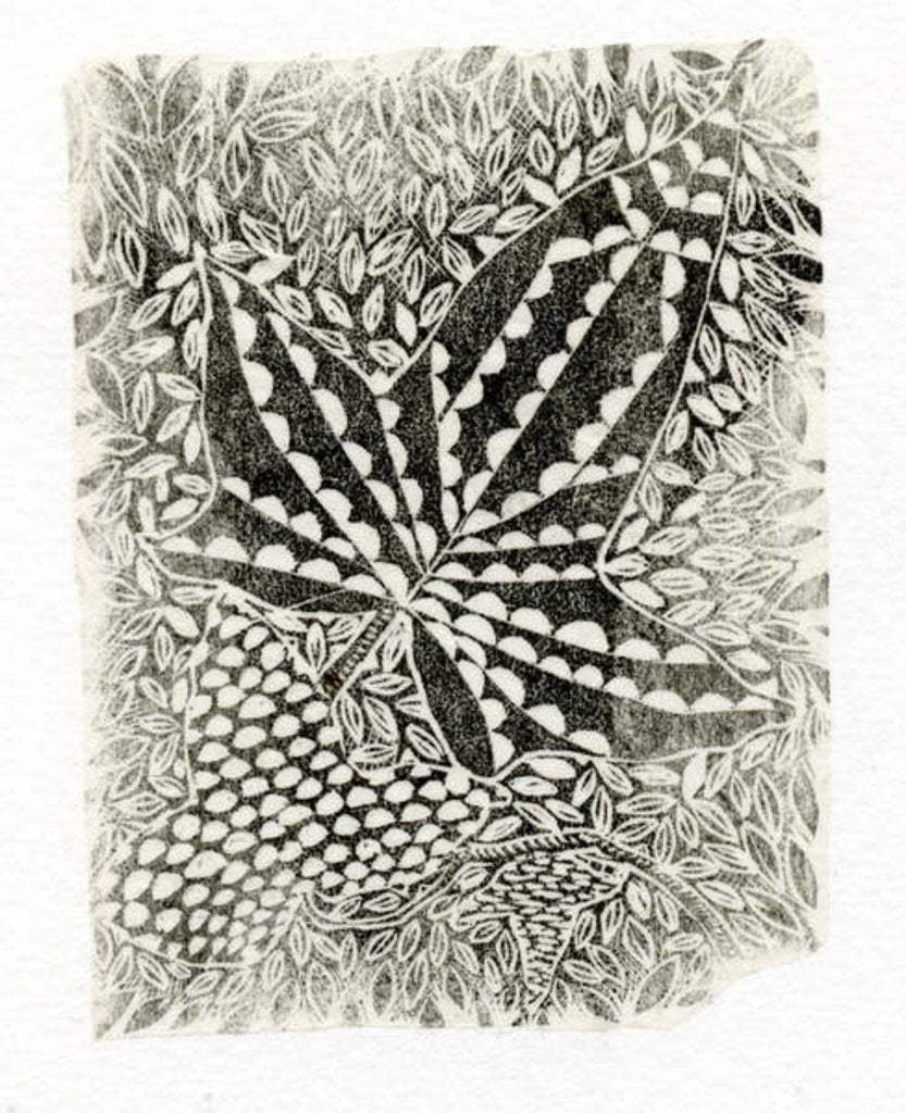 Detail of Ivy, 2014, by Bella Larsson