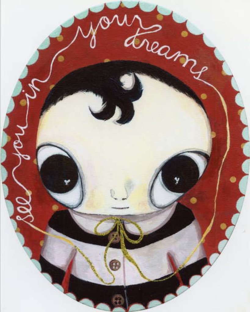 Detail of See you in your Dreams, 2010, by Bella Larsson