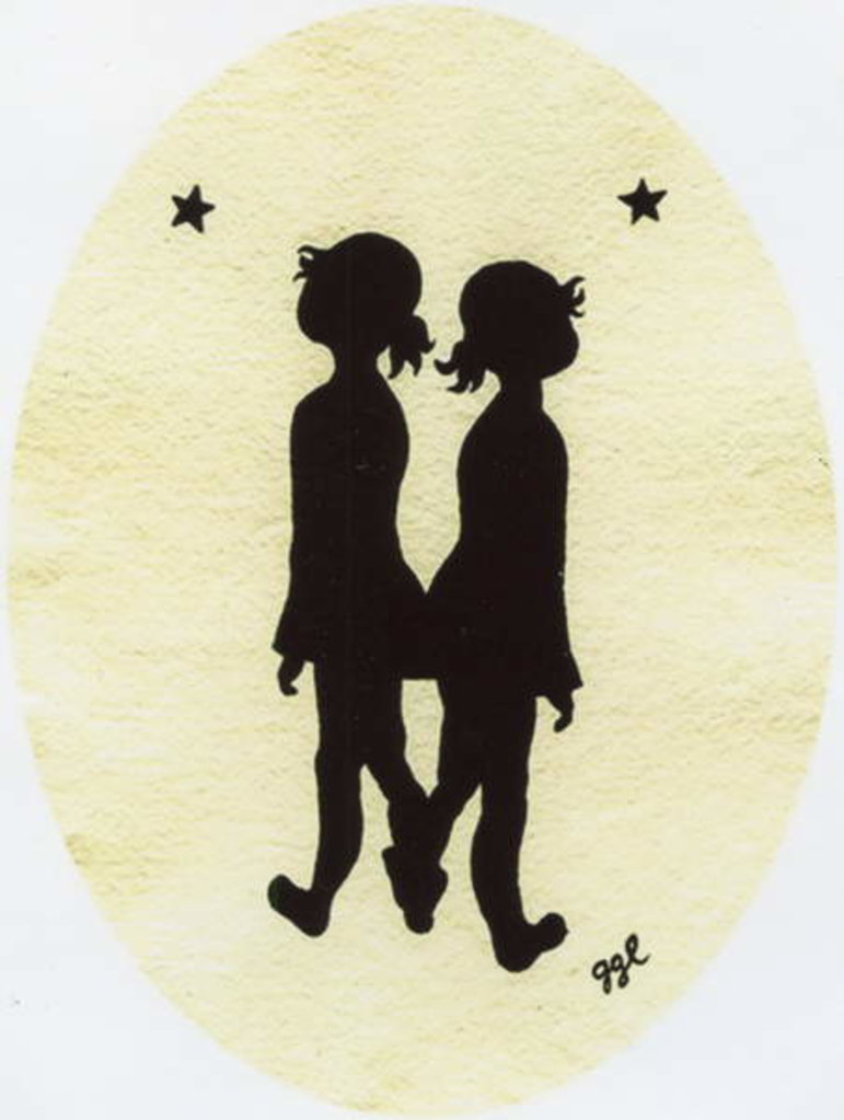 Detail of Twin Stars, 2009, by Bella Larsson