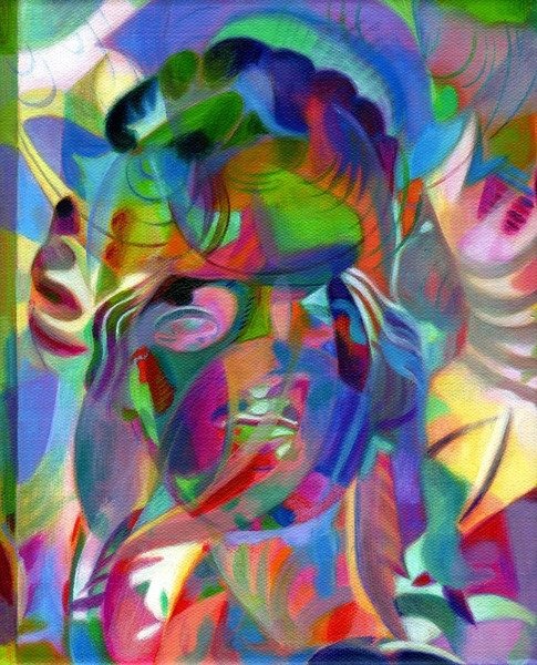 Detail of The shadow of the clouds, 2011 by Jane Tattersfield