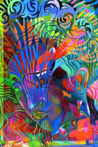 Detail of Under the shade of melancholy boughs, 2011 by Jane Tattersfield