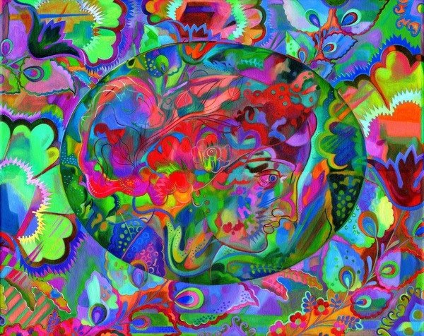 Detail of And then came Spring, 2013 by Jane Tattersfield