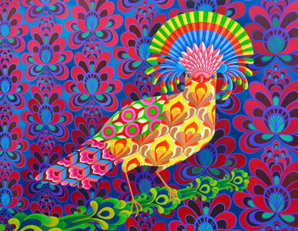 Detail of Fly catcher, 2017 by Jane Tattersfield