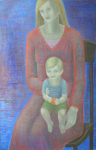 Detail of Madonna and Child by Ruth Addinall
