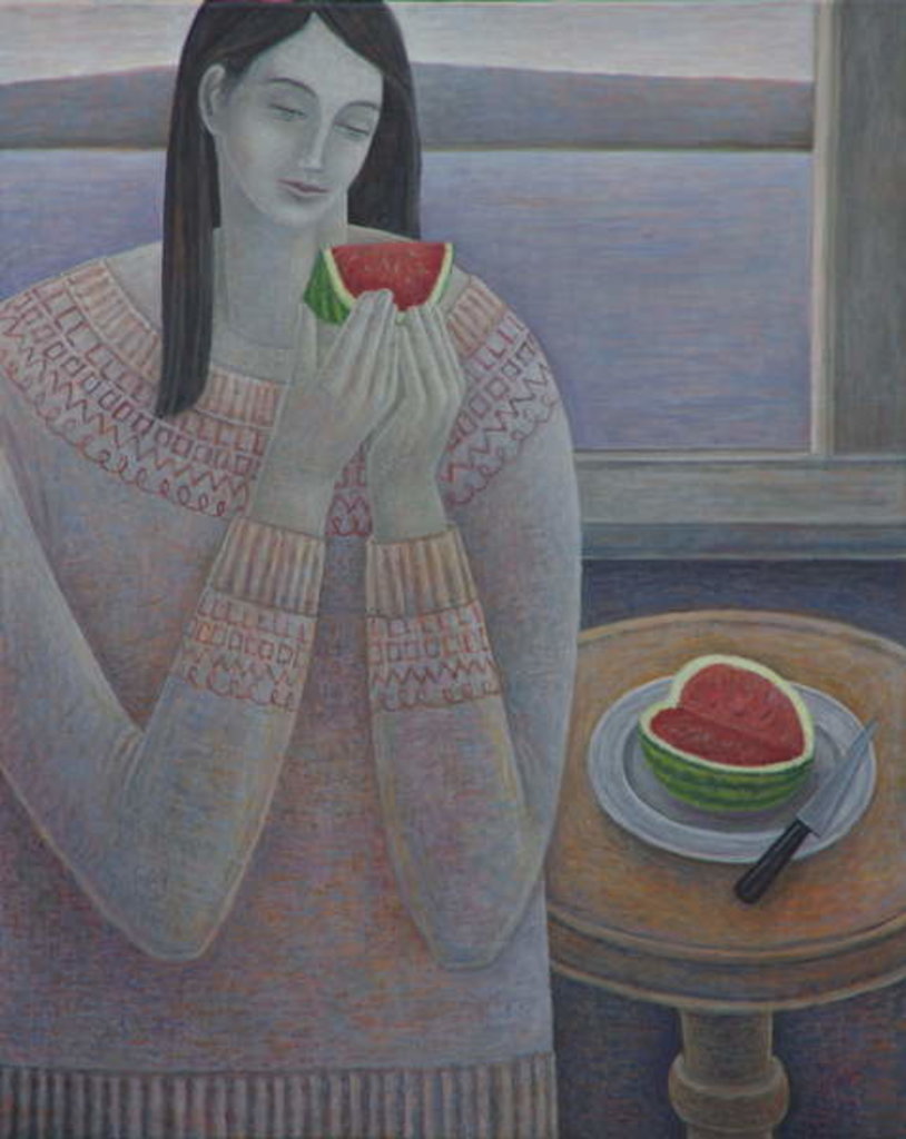 Detail of Watermelon, 2017 by Ruth Addinall