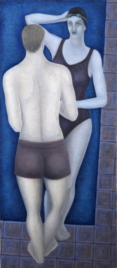 Detail of Bathers, 2003 by Ruth Addinall