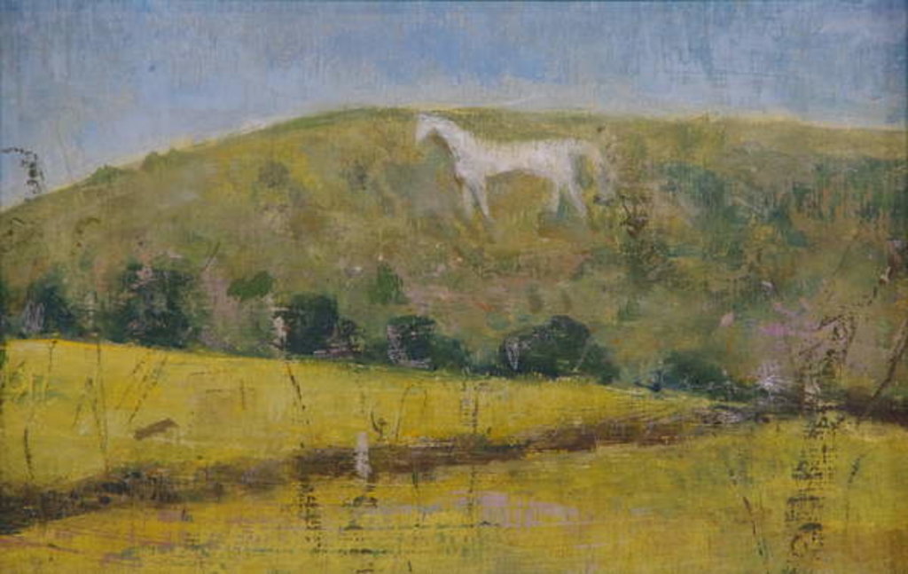 Detail of The White Horse by Ruth Addinall